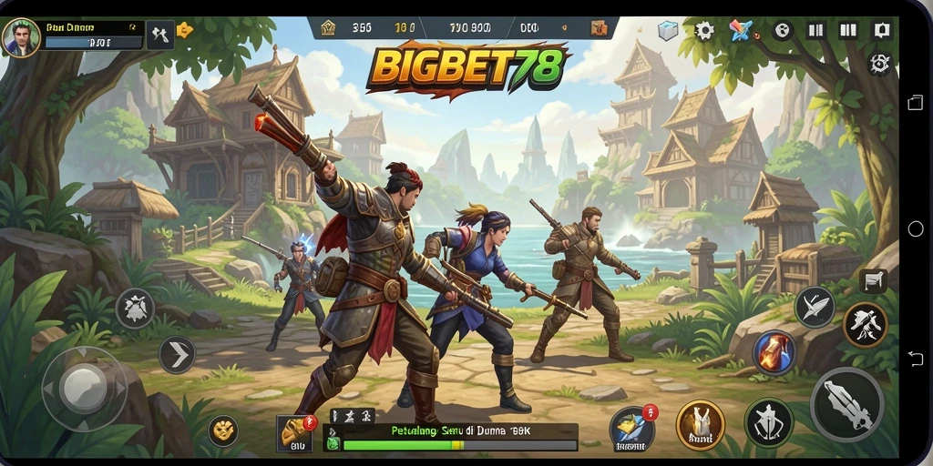 Tangkapan layar menampilkan gameplay intens dari eksplorasi dunia terbuka.