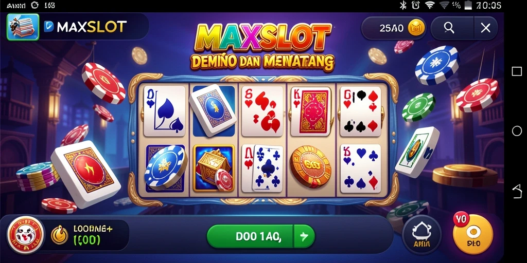 Gameplay Domino seru di MAXSLOT dengan teman-teman.
