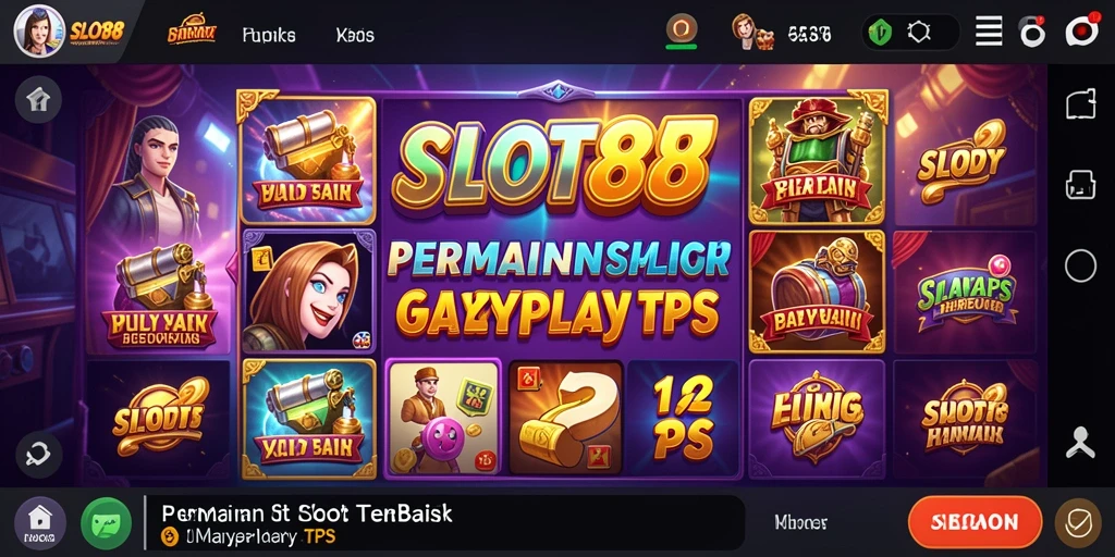 Screenshot gameplay SLOT88 menampilkan aksi seru dan grafis menarik.