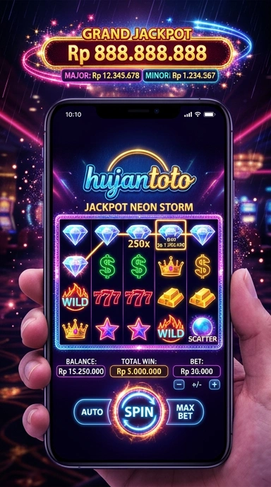 Proses unduh aplikasi yang cepat dan mudah di hujantoto.